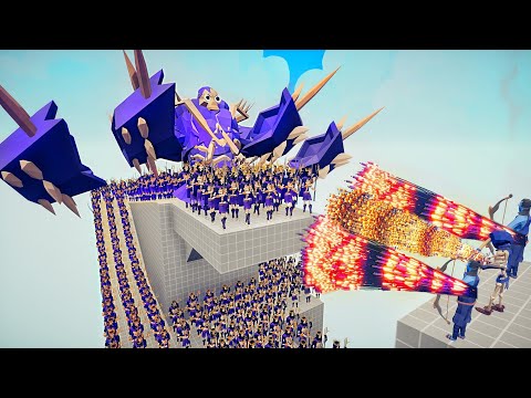 100x SKELETON ARMY + SKELETON GOLEM vs 3x EVERY GOD - Totally Accurate Battle Simulator TABS