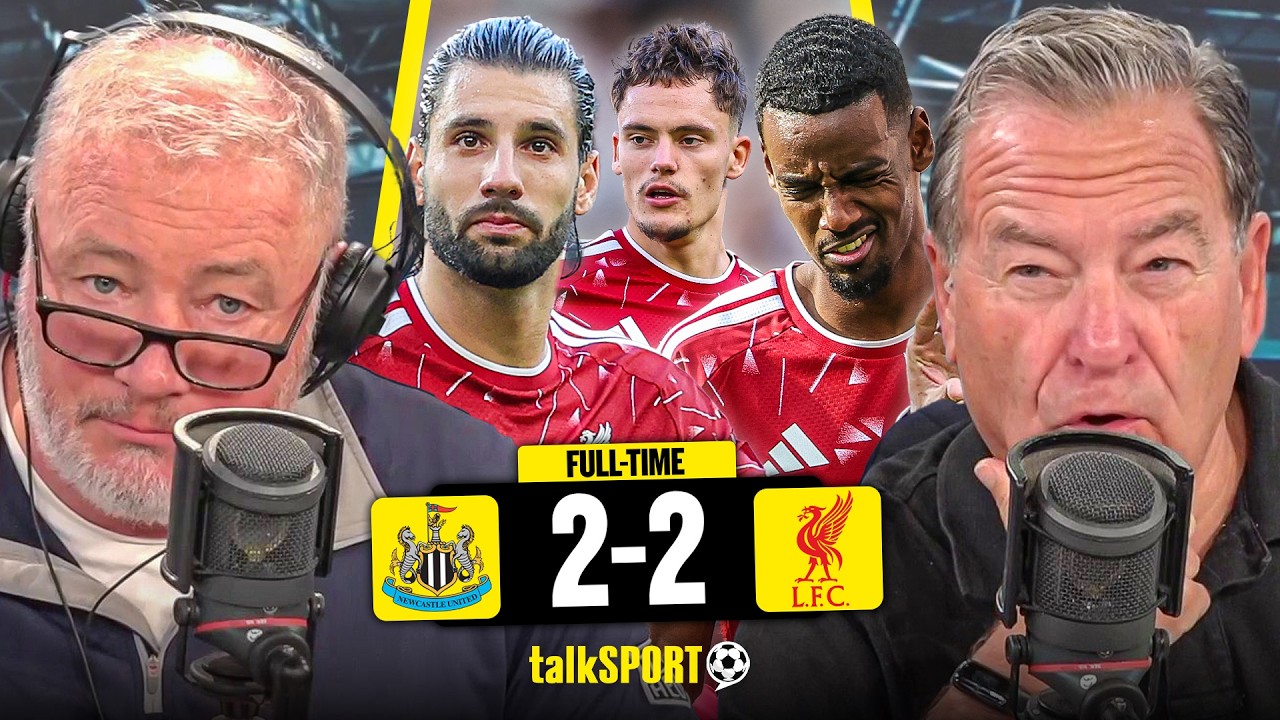 "NOT CLICKING!" Stelling & McCoist give HARSH ASSESSMENT of Liverpool after DRAMATIC Newcastle Draw!