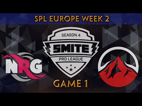 SMITE Pro League S4 Spring Split Week 2 (EU) - NRG Esports vs. Elevate (Game 1)