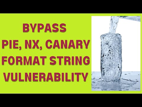 How to Bypass Canary, PIE, NX Protection Utilizing Format String Vulnerability