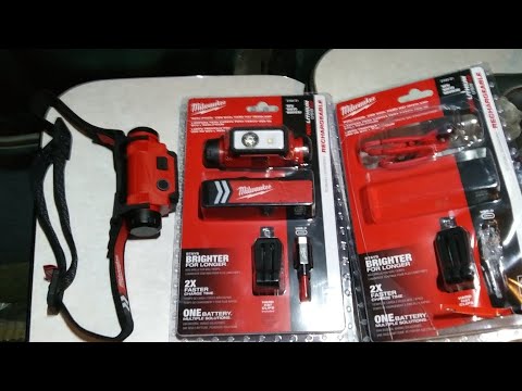 Milwaukee 2163-21Gen 2 600 Lumens headlamps🌎✌😁
