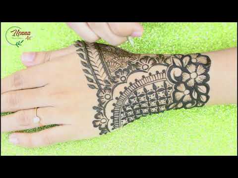 Bridal Back Hand Arabic Mehandi Design | Mehndi Design New Arebic | Simple Easy Mehendi | HENNA ART