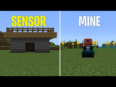 Op Gamer 6 - 3 Minecraft Sculk Sensor Redstone Builds You MUST See