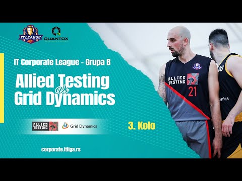 26.11.2022 IT CORPORATE LIGA Grupa B 10:30 ALLIED TESTING - GRID DYNAMICS