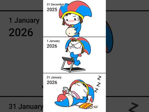 Too real😅😅Little Pomni's 2026 goals Funny Animation #relatable #funny #shortsvideo
