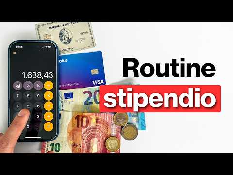 Fai questo OGNI VOLTA che prendi lo stipendio