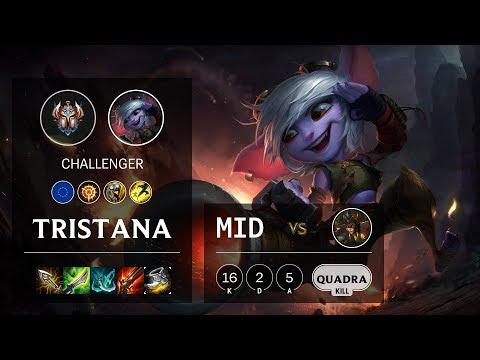 Tristana Mid vs Cassiopeia - EUW Challenger Patch 10.10