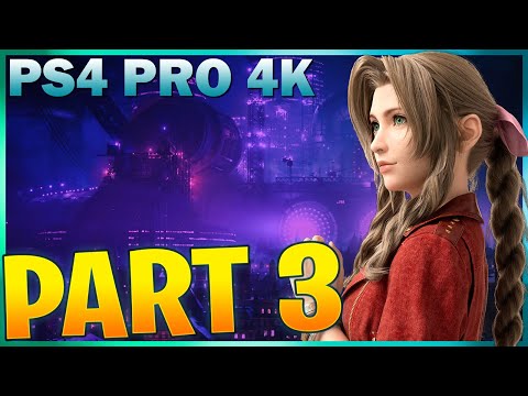 Final Fantasy 7 Remake - Walkthrough Part 3 | No Commentary | 4K Gameplay