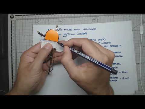 (#008) Confecção de modelo para montagem manual de lentes para óculos