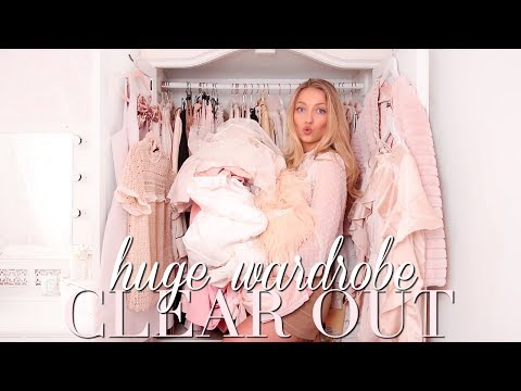 MY BIGGEST EVER WARDROBE CLEAR OUT ~ Freddy My Love