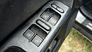 How To Install Master Control Switch (Window/Lock Switch) | 2004 B5 VW Passat