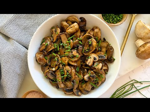 White Wine Sautéed Mushrooms Recipe