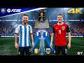 FC 26 Argentina Vs Austria FIFA World Cup 2026 Full Match PC 4K60