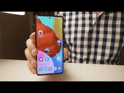 В руках Samsung Galaxy A51. Тетрис от Самсунг?  / Арстайл /