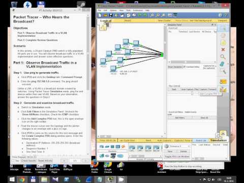 CCNA 2 Packet Tracer Activity 3.1.1.5 solution