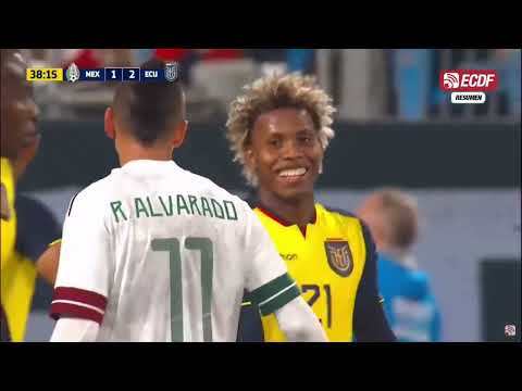 Resumen Ecuador 3 México 2 amistoso internacional.