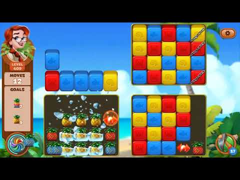 Lost Island: Blast Adventure - Level 409 (No Boosters) HD