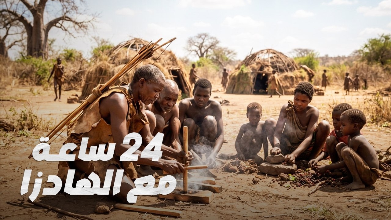 24 ساعة مع الهادزا.. كيف يعيش مجتمع يعتمد على الصيد وجمع الثمار؟ 🌿🇹🇿