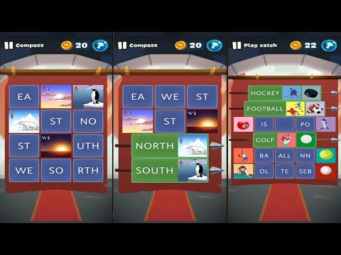 Word Logic (by Lunapp) - free offline word puzzle game for Android and iOS - gameplay.