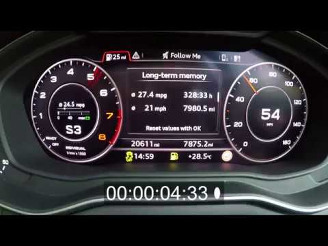 Stock 2017 Audi A5 Coupe 2.0 252ps quattro 0-60 5.3 Seconds!