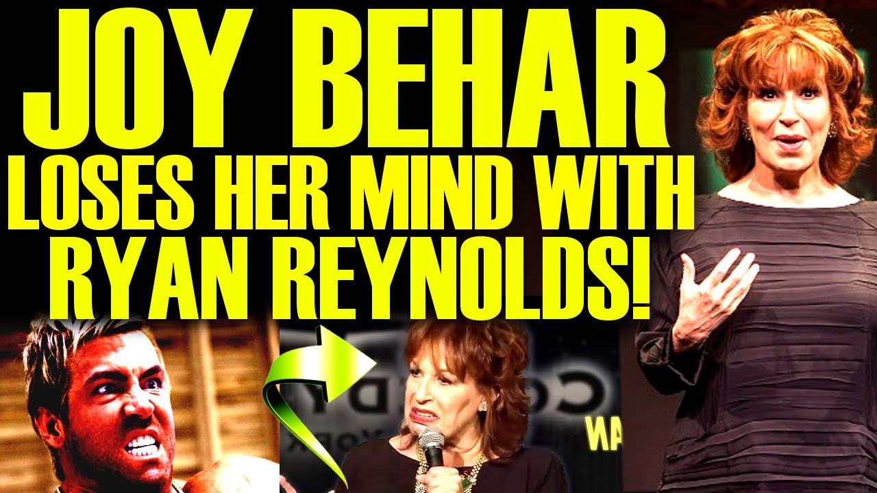 JOY BEHAR MAJOR FREAKOUT WITH RYAN REYNOLDS AFTER DEADPOOL & WOLVERINE DRAMA! THIS IS PATHETIC