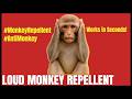 LOUD Sound To Scare Monkeys Instantly Works In Seconds 2025