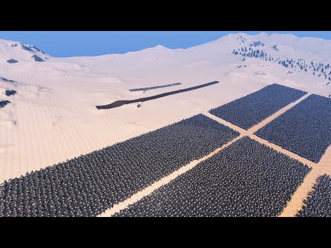 40,000 GIANT OGER Vs 5,000 GOLDEN KNIGHTS & 1,000 ELVIN HUNTRESS | ULTIMATE EPIC BATTLE SIMULATOR