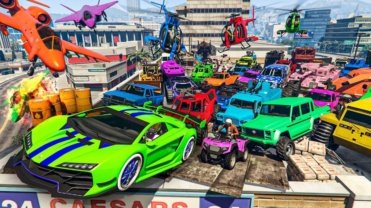 TODOS CONTRA MI! JUGADA ALUCINANTE! - GTA 5 ONLINE