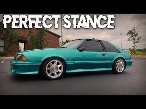 TWEAKING THE STANCE | Not as hard as you might think on a foxbody