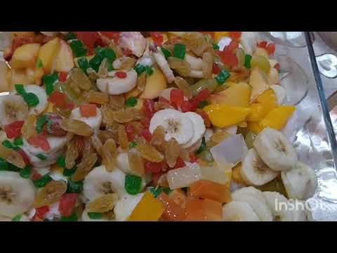ice cream fruits trifle | very delicious sweet ...