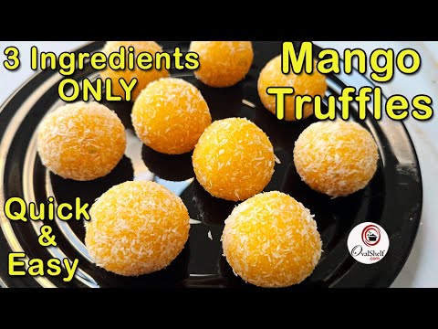 Delicious Mango Truffles | 3 Ingredients ONLY | Mango Delight Balls