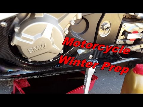 Thumbnail for How to winterize your motorcycle the easy way!!! BMW HP4 S1000RR by BMW HP4