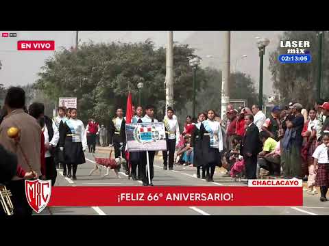 Chaclacayo: Desfile Escolar I.E Mariscal Ramón Castilla 2023¡Feliz 66 Aniversario!