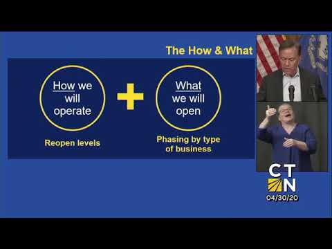 Governor Lamont's April 30, 2020 4:00PM Coronavirus Update