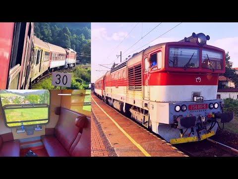 Riding Slovak Classic Train "Horehronec" Margecany - Banská Bystrica