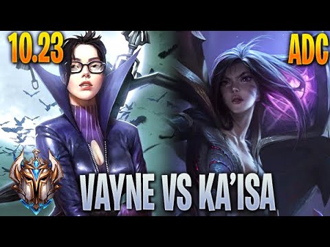 Vayne vs Kaisa ADC - 10.23 Challenger