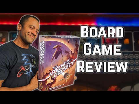 Board Game Review - The Artemis Odyssey (Arcane Wonders) - First Play Thoughts