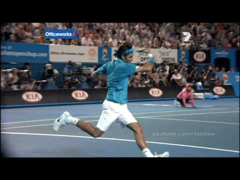 Roger Federer - Super Slow Motion Forehand Winner