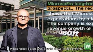 Wordle #522   Microsoft Stock Rallies on Strong Earnings and Outlook