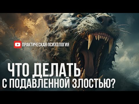 ЧТО ДЕЛАТЬ С ПОДАВЛЕННОЙ ЗЛОСТЬЮ?