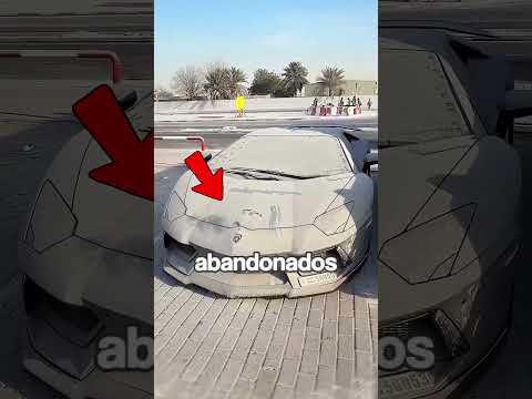 🏎️ Em Dubai, Até Ferrari Vira Lixo