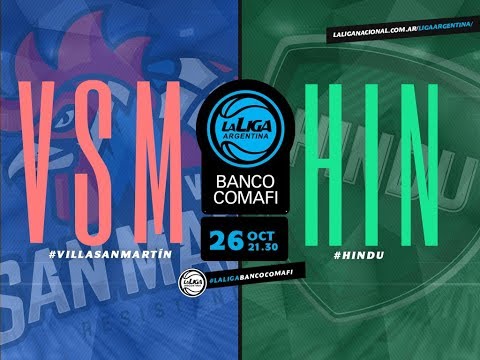#LaLigaArgentinaBancoComafi | 26.10.2018 Villa San Martín vs. Hindú Club