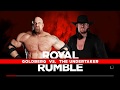 Goldberg Vs The Undertaker ROYAL RUMBLE 2018 Mega Match