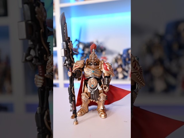 Vídeo relacionado con JOYTOY Warhammer 40k Legio Custodes Constantin Valdor, Capitán General de La Legio Custodes 1/18 Figura de Acción, Combina Valor Coleccionable y Diversión de Juego