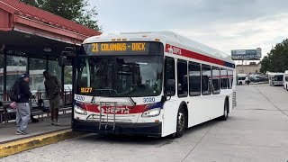 SEPTA Bus: Routes [21/68/113/107] Action @ 69th Street-Transit Center