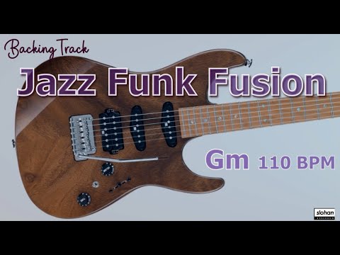 Jazz Funk Fusion ／Backing Track (Gm 110 BPM)