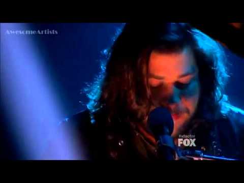 Josh Krajcik - Wild Horses - X Factor USA (Top 9)