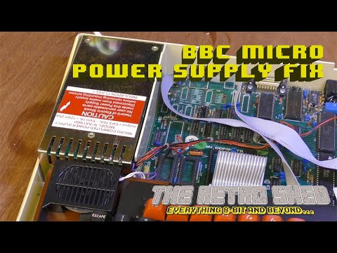 BBC Micro Power Supply Fix | The Retro Shed
