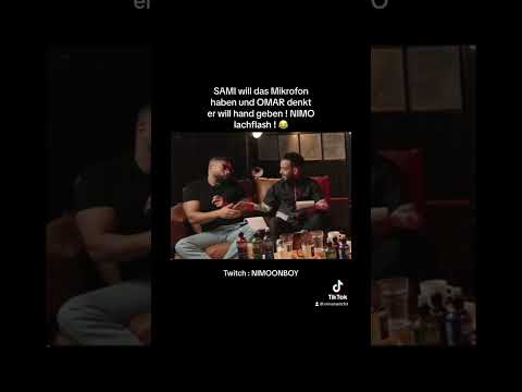 Omar bester Mann 😂 #nimo #deutschrap #twitch #raplarue #sami