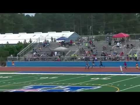 13yr Nolan Johnson 55.03s 400m Prelim Heat 3 AAU District Qualifier 2016